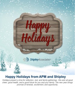 Happy Holidays APM-Shipley